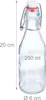 Relaxdays Glasflaschen, 24er Set, 250 ml, Bügelflaschen zum Produktbild-Vorschau 4