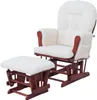 Relaxsessel MCW-C76, Schaukelstuhl Sessel Schwingstuhl + Produktbild-Vorschau 6