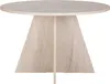 Esstisch "Virella" aus Holz – 120 x 120 x 75 cm – Travertin Produktbild-Vorschau 4