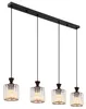 Globo Lighting Hängeleuchte Metall schwarz matt, Produktbild-Vorschau 1