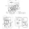 Moteur à essence Loncin G390F (Honda GX390) 13 CV, arbre à Voir les images du produit 12