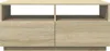 vidaXL Couchtisch mit LED-Leuchten Sonoma-Eiche 90x49x40 cm Produktbild-Vorschau 5