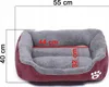 A pet bed with dimensions indicated by measurement lines and text. Podgląd zdjęcia produktu