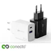 conecto Chargeur USB-C, bloc d'alimentation USB, 2 ports, Voir les images du produit 13