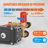 Vevor Pompa Myjki Ciśnieniowej 3300 Psi 3 Gpm Wał 3 4 Cala Podgląd zdjęcia produktu 5