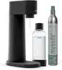 Mysoda Woody, Design-Wassersprudler (Black) mit 1L Flasche Produktbild-Vorschau 1