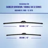 alca® Scheibenwischer ideal für DAIMLER Sovereign / Double Produktbild-Vorschau 2