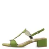 MARCO TOZZI Damen Sandale Textil Sandalette Metallic Produktbild-Vorschau 2