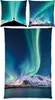 Polarlichter Bettwäsche Set 2tlg. 135x200 cm 100% Produktbild-Vorschau 1