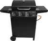A black gas grill is shown against a white background. Produktbild-Vorschau