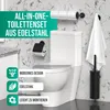 Avalo Toiletten-Zubehörset | 4-teilig Wandmontage Produktbild-Vorschau 2