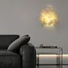 Wandleuchte 30CM Moderne Kreative Weiße künstliche Feder Produktbild-Vorschau 3