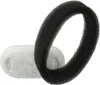 A black foam filter ring and a gray filter element are shown against a white background. Produktbild-Vorschau