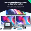 Siltcon® 14-in-1 USB C Hub - 2x HDMI 4K, VGA, RJ45, USB C Productafbeelding-voorbeeld 10