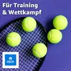 6x Tennisbälle- gelb für Training & Wettkampf für Tennis - Produktbild-Vorschau 4