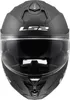 LS2 FF817 CHALLENGER II SOLID Integralhelm M in schwarz Produktbild-Vorschau 3