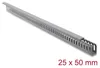 Kabelgoot 25x50 mm, grijs, voor kabelmanagement, 1 meter Productafbeelding-voorbeeld 2