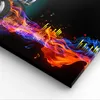 Bild auf Leinwand - Leinwandbild - Feuer Audio Kopfhörer - Produktbild-Vorschau 5
