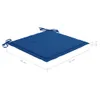 vidaXL Gartenstühle mit Kissen 8 Stk. Massivholz Akazie -  Produktbild-Vorschau 10