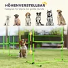 PawHut Agility Set Hunde 4-teiliges höhenverstellbar Produktbild-Vorschau 4