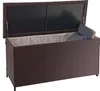 Poly-Rattan Kissenbox HWC-D88, Gartentruhe Auflagenbox Produktbild-Vorschau 1