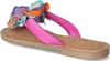 Lazamani LA33726 Damen Zehentrenner Pink - Multicolour, Podgląd zdjęcia produktu 9