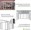 Juskys Wintergarten 12 m² - mit kristallklaren Wänden, Produktbild-Vorschau 4