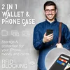 Echt Leder Hülle für iPhone 14 Pro, RFID Schutz Flipcase Produktbild-Vorschau 3