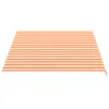 vidaXL Toile de store jaune et orange 4x3 m Voir les images du produit 7