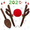 Rentier Auto Rudolf für Auto Rentier kostüm weihnachtsdeko Produktbild-Vorschau 1