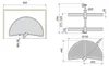 Emuca Lot Drehplatten Shelvo 1/2, für 900mm Modul, Produktbild-Vorschau 3