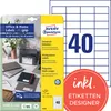 Avery Zweckform 6126 Etiketten, Home Office, Kleinpackung, Produktbild-Vorschau 1