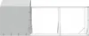 vidaXL Outdoor-Hundezwinger mit Dach Silbern 2x6x2,5m Produktbild-Vorschau 6
