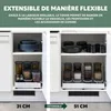 Tiroirs télescopiques Bremermann, lot de 2 - extensibles, Voir les images du produit 3