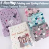 A collection of girls' underwear with various colorful patterns and cartoon prints. Produktbild-Vorschau