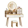 Modernes minimalistisches Schminktisch-Set mit dimmbarem Produktbild-Vorschau 1