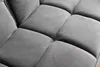 riess-ambiente Retro Schlafsofa BOUTIQUE 213cm grau Samt Produktbild-Vorschau 10
