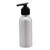 2x Seifenspender Pumpflasche 100 ml Reise Shampoo Aluminium Produktbild-Vorschau 3