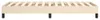 vidaXL Box spring bed frame cream 90x190 cm fabric Náhľad obrázku produktu 5