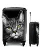 MuchoWow® Koffer Handgepäck Trolley Rollkoffer Kleine Produktbild-Vorschau 1