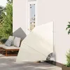 Ventilatore da balcone pieghevole crema 140×140 cm Anteprima dell’immagine prodotto 3