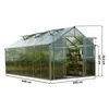 GFP Gewächshaus Topas 7 aus Alu 225x449 cm ca. 8 mm Produktbild-Vorschau 3