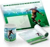 itenga Schreibtisch-Set Fußball 3-teilig Produktbild-Vorschau 1