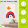 ARTland Poster Glückliche Tage  Größe: 80x120 cm Produktbild-Vorschau 2
