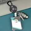 1/2 Stück polygonaler Karabiner-Schlüsselanhänger mit 60 cm Produktbild-Vorschau 4