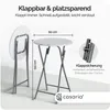 CASARIA® Stehtisch Klappbar 110cm Hoch Rund Ø 60cm Outdoor Produktbild-Vorschau 2