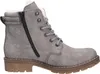 A side view of a gray boot with white fur lining. Anteprima dell’immagine prodotto