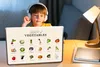 MuchoWow® Laptop Aufkleber Sticker Cover Gemüse - Produktbild-Vorschau 3
