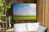 Gartenposter - 120x80 cm - Die Wiese im Sommer  - Modernes Produktbild-Vorschau 3