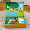 Klassieke wereld magnetische puzzel dieren bordblokken Productafbeelding-voorbeeld 14